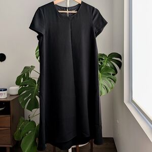 Theory T-shirt Dress - Black Sz 2